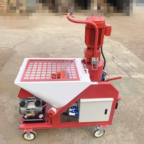现货m9水泥砂浆内外墙腻子粉墙机全自动搅拌输送干粉石膏喷涂机